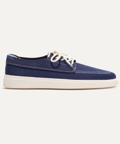 The Ravello Boat Shoe - Nautical Navy