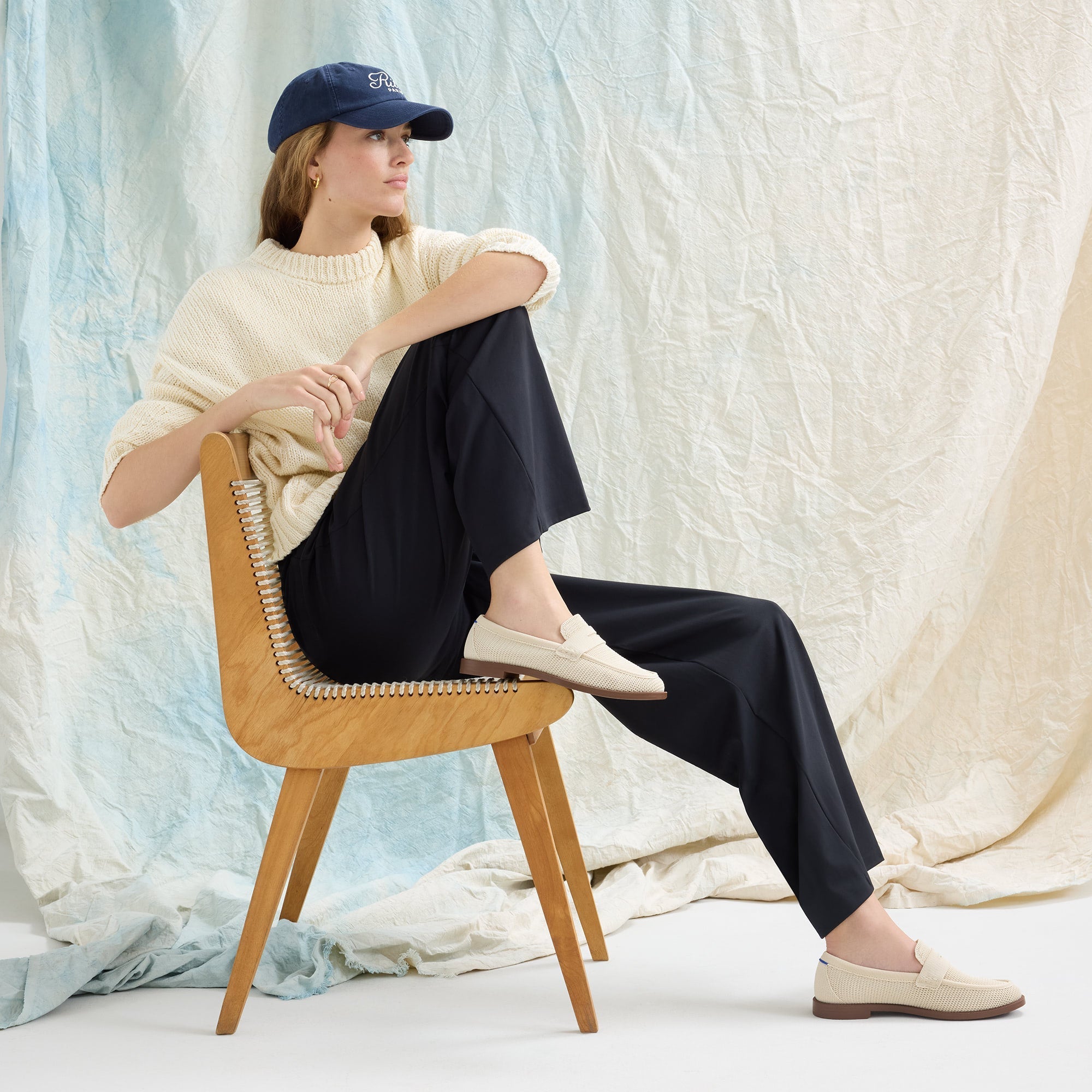 The Penny Loafer - Conch Raffia-Knit - Image 3