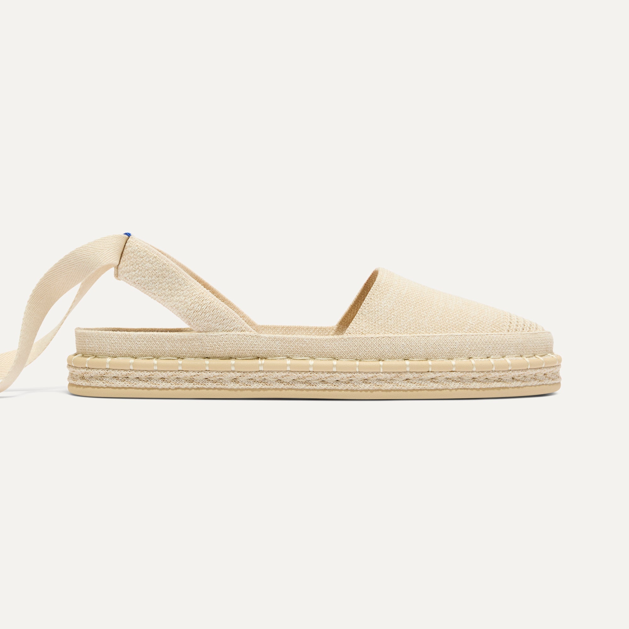 The D'Orsay Espadrille - Seashell - Image 5