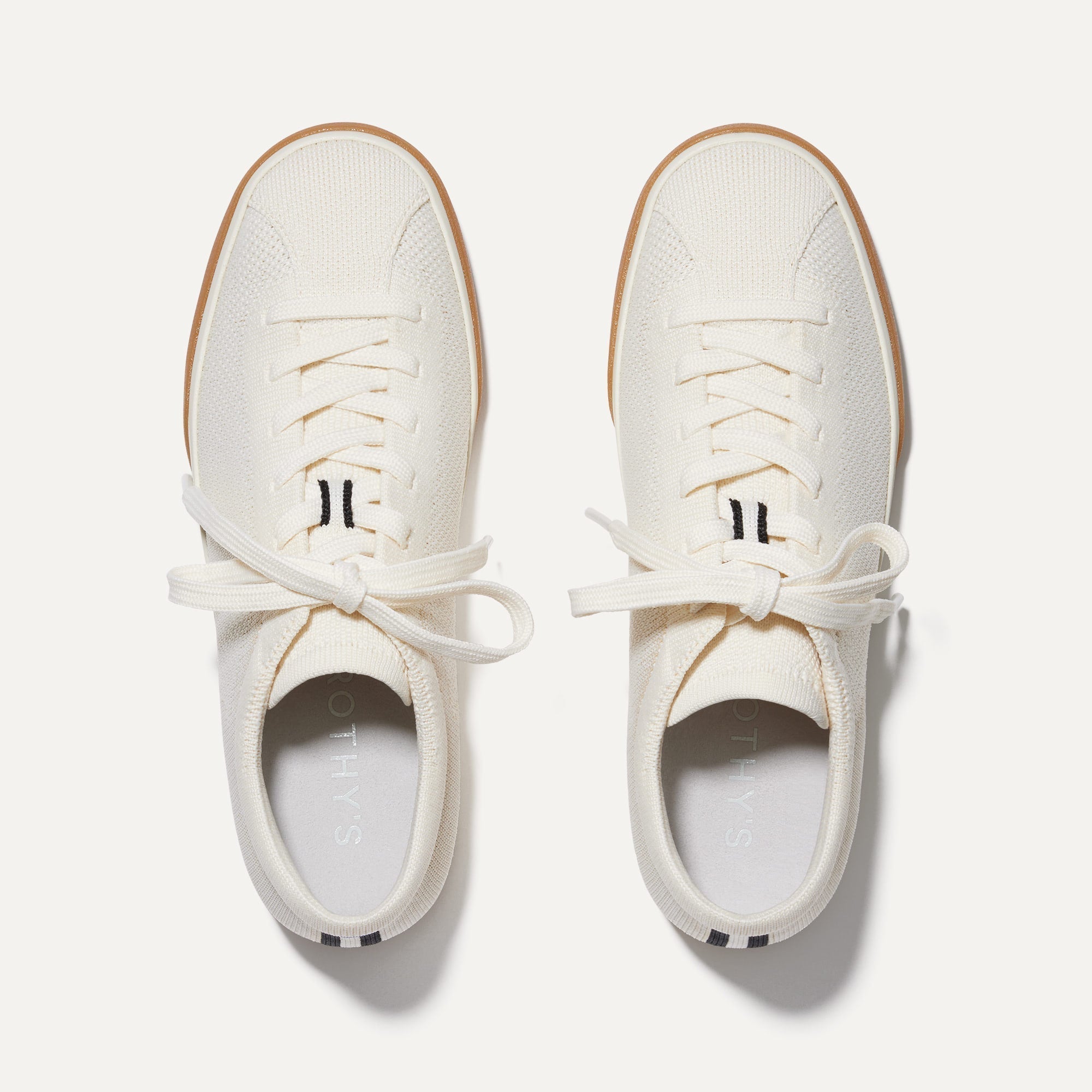 The Lace Up Sneaker - Blonde - Image 4