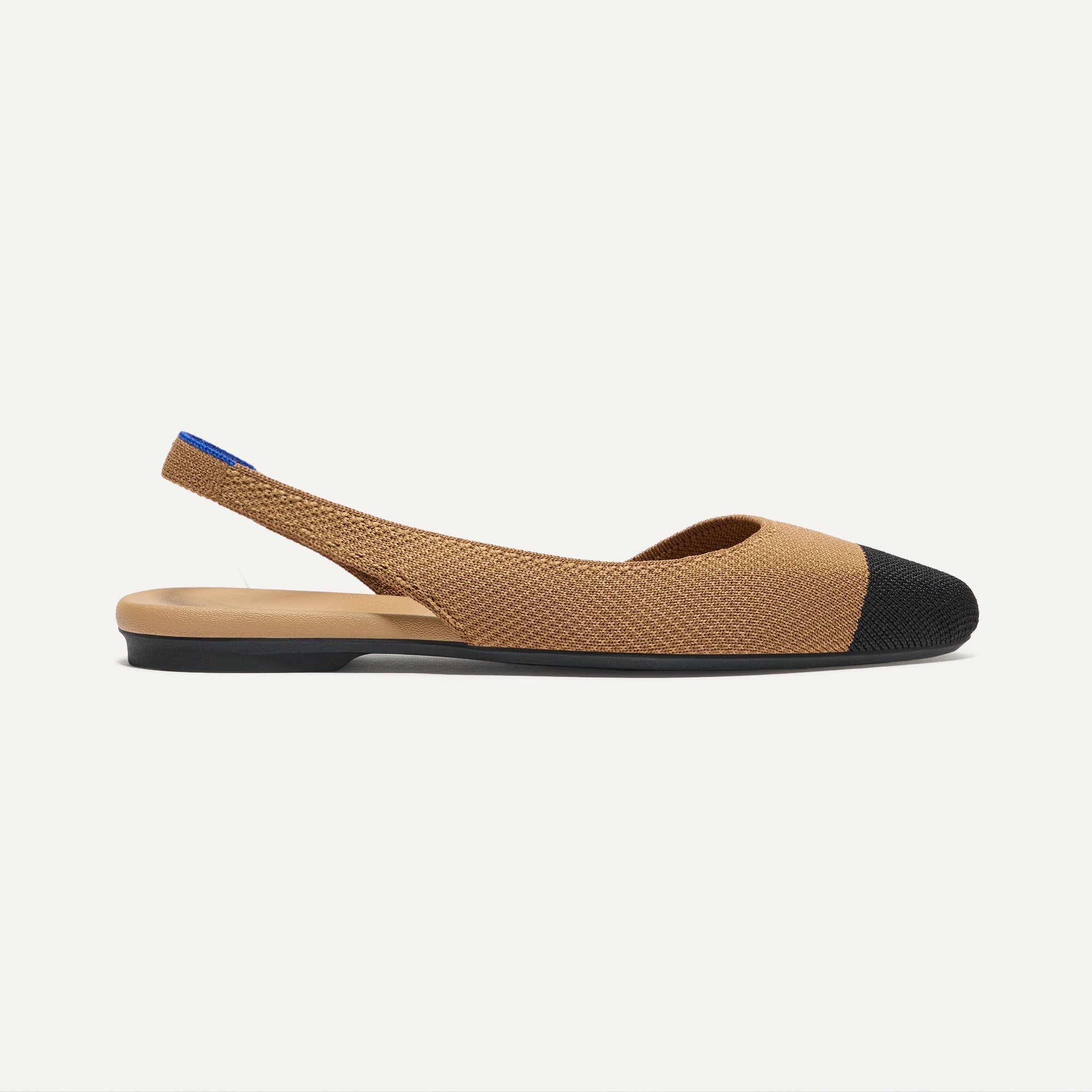 The Almond Slingback - Tawny Captoe - Image 3