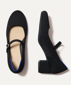 The Mary Jane Heel - Black