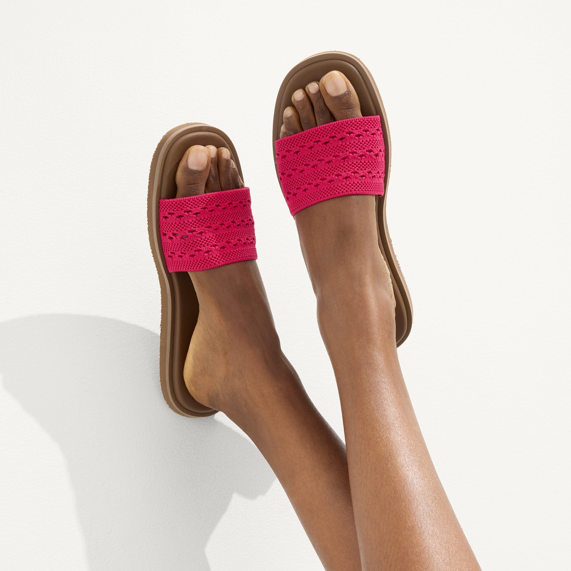 The Slide Sandal - Rouge Crochet - Image 2