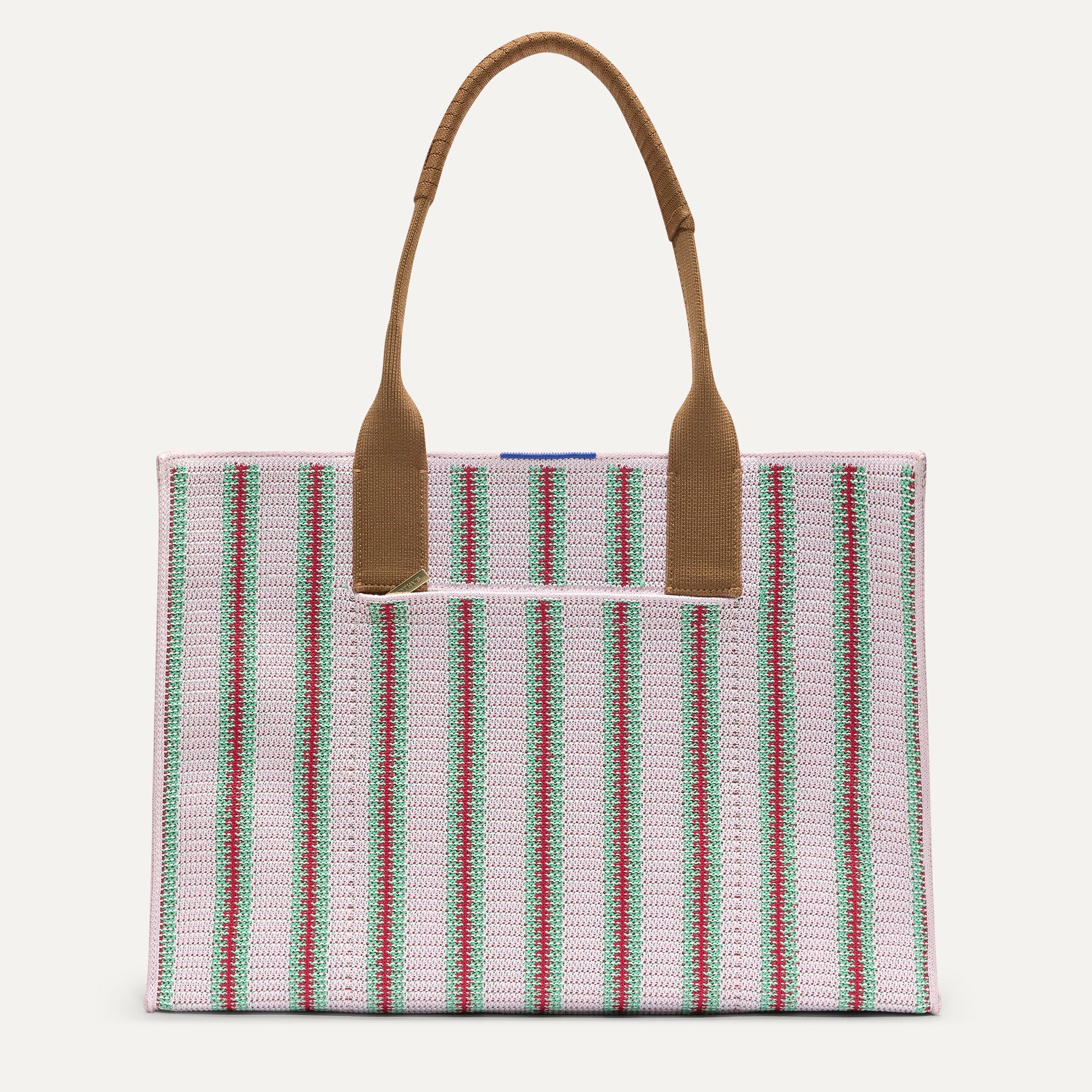 The Classic Tote - Watermelon Market Stripe - Image 2