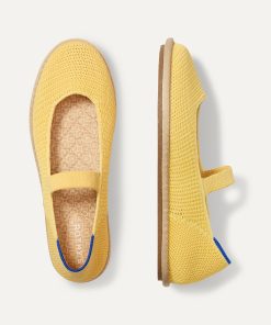 The Cruiser Mary Jane - Sunbeam Raffia-Knit