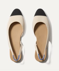 The Almond Slingback - Conch Captoe