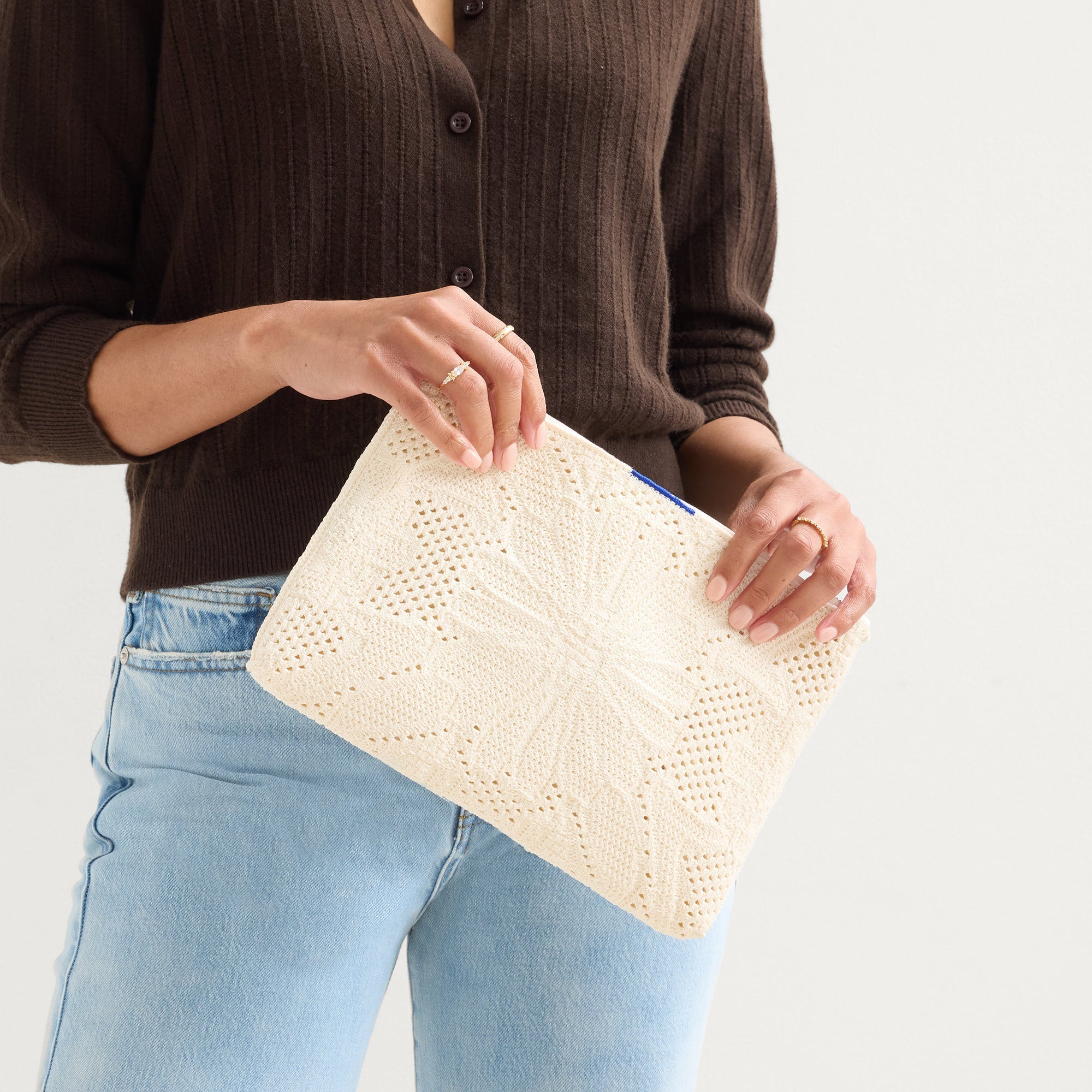 The Convertible Clutch - Moonflower - Image 3