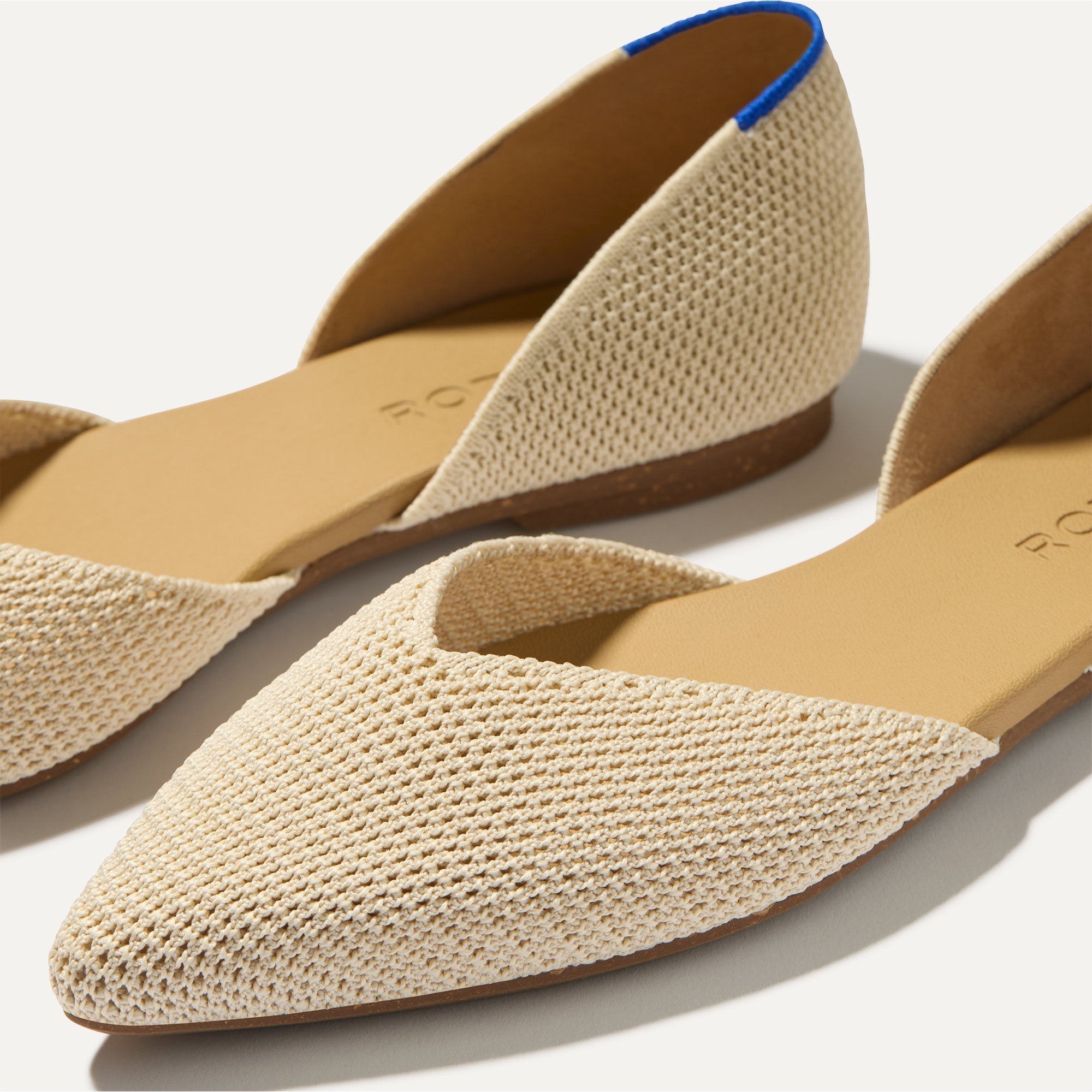 The D'Orsay Point - Conch Raffia-Knit - Image 7
