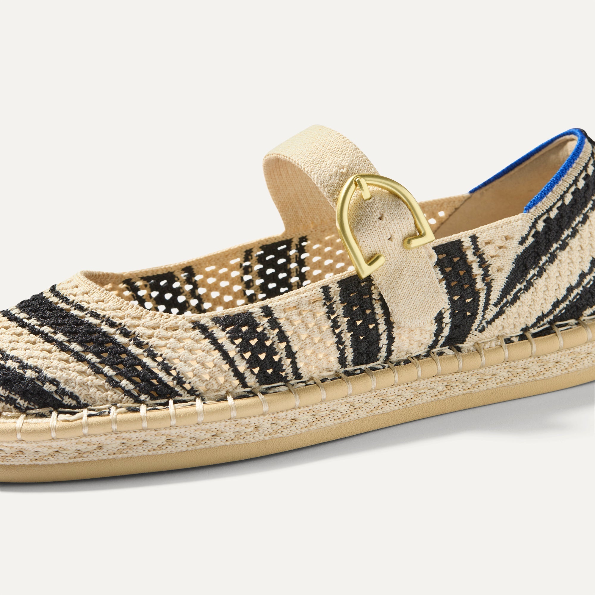 The Espadrille Mary Jane - Compass Stripe - Image 2