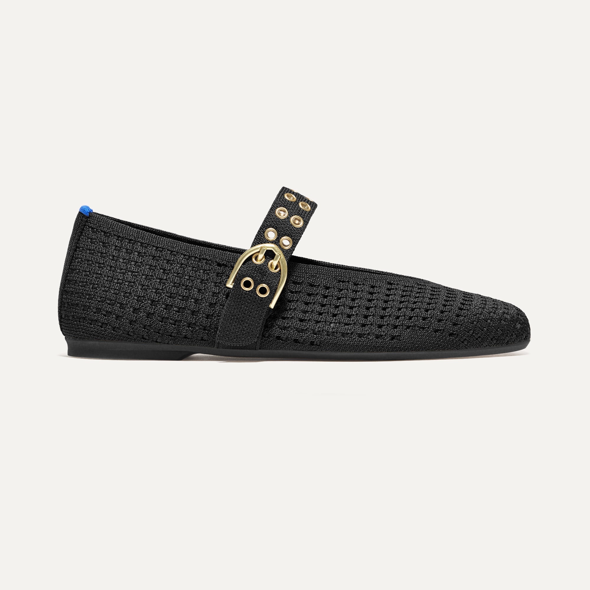 The Max Buckle Mary Jane - Black Mesh - Image 5