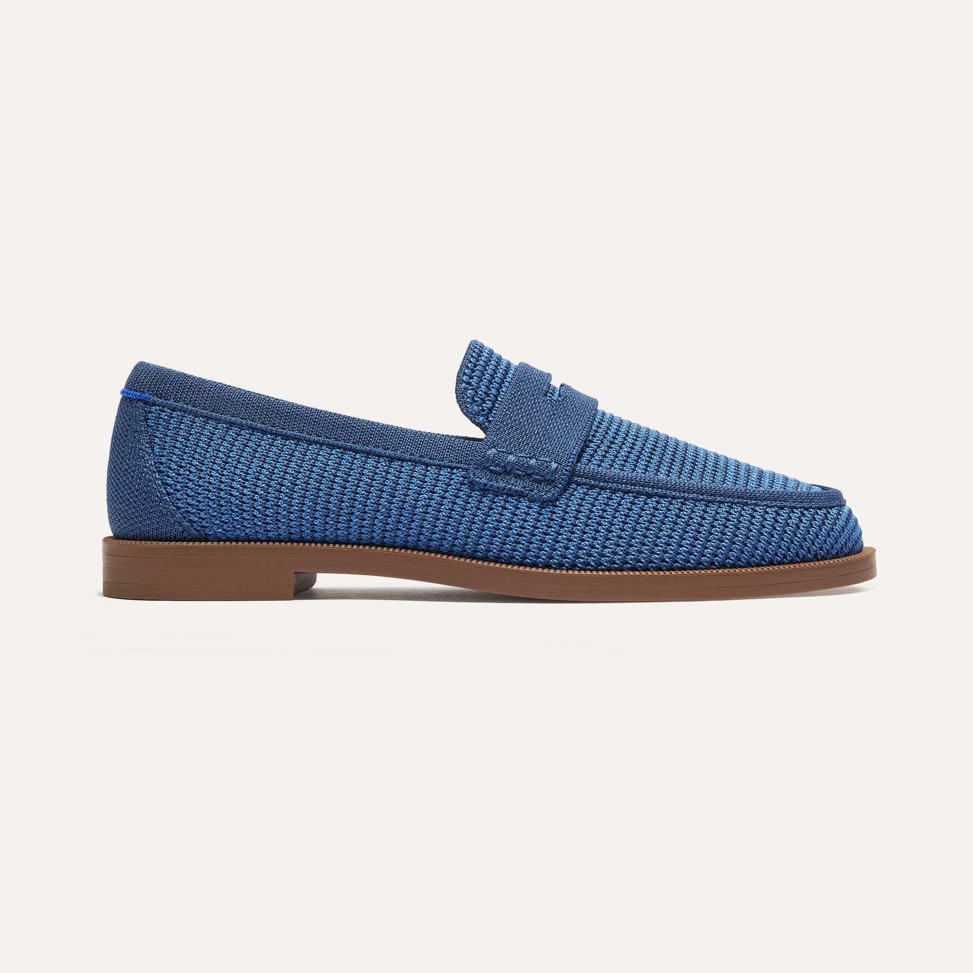 The Penny Loafer - Blue Raffia-Knit - Image 6