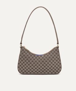 The Mini Shoulder Bag - Light Pewter