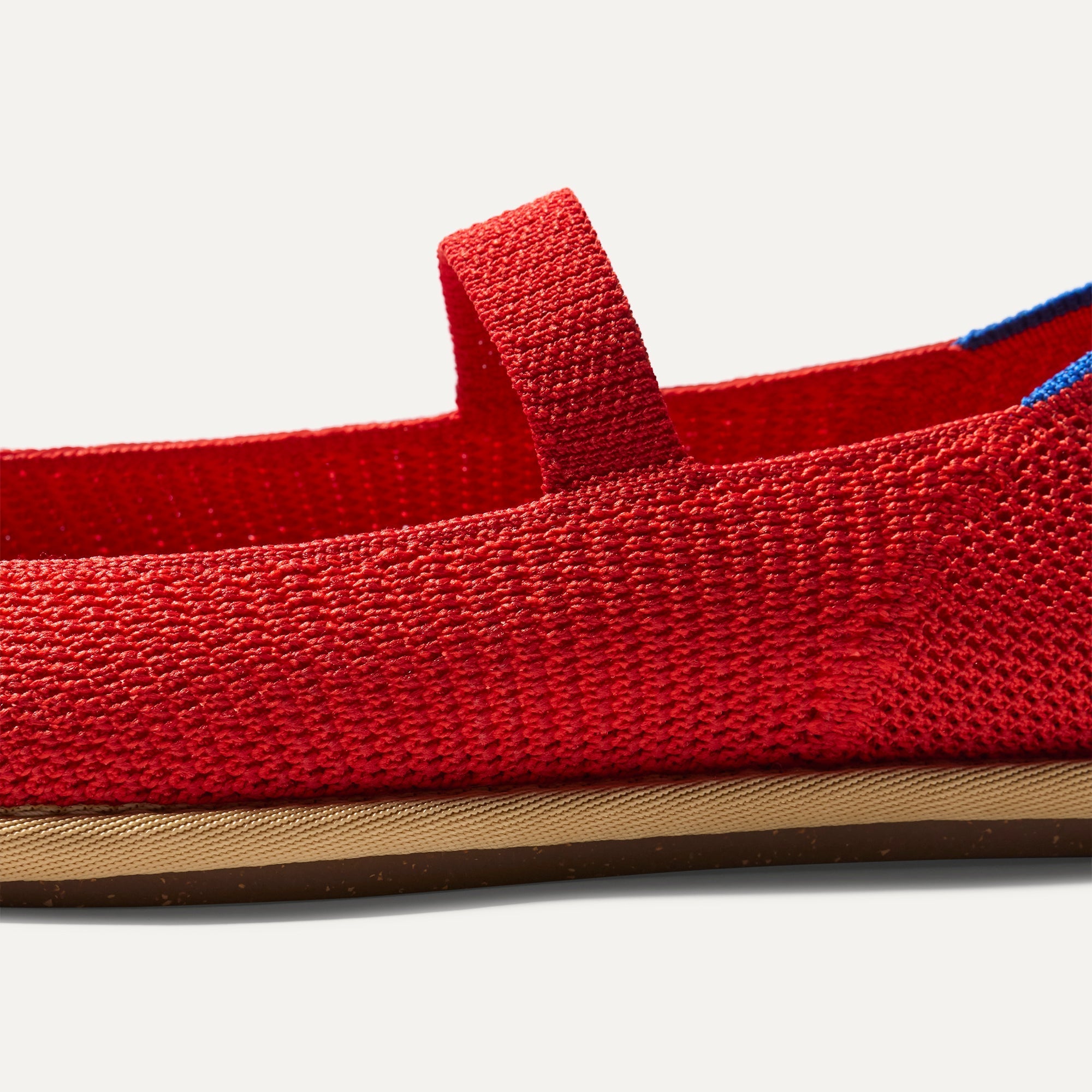 The Cruiser Mary Jane - Poppy Raffia-Knit - Image 4