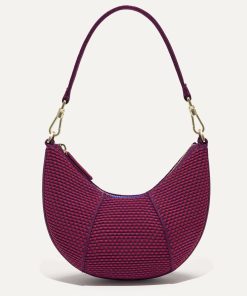 Alternative view of The Mini Crescent Bag - Beet