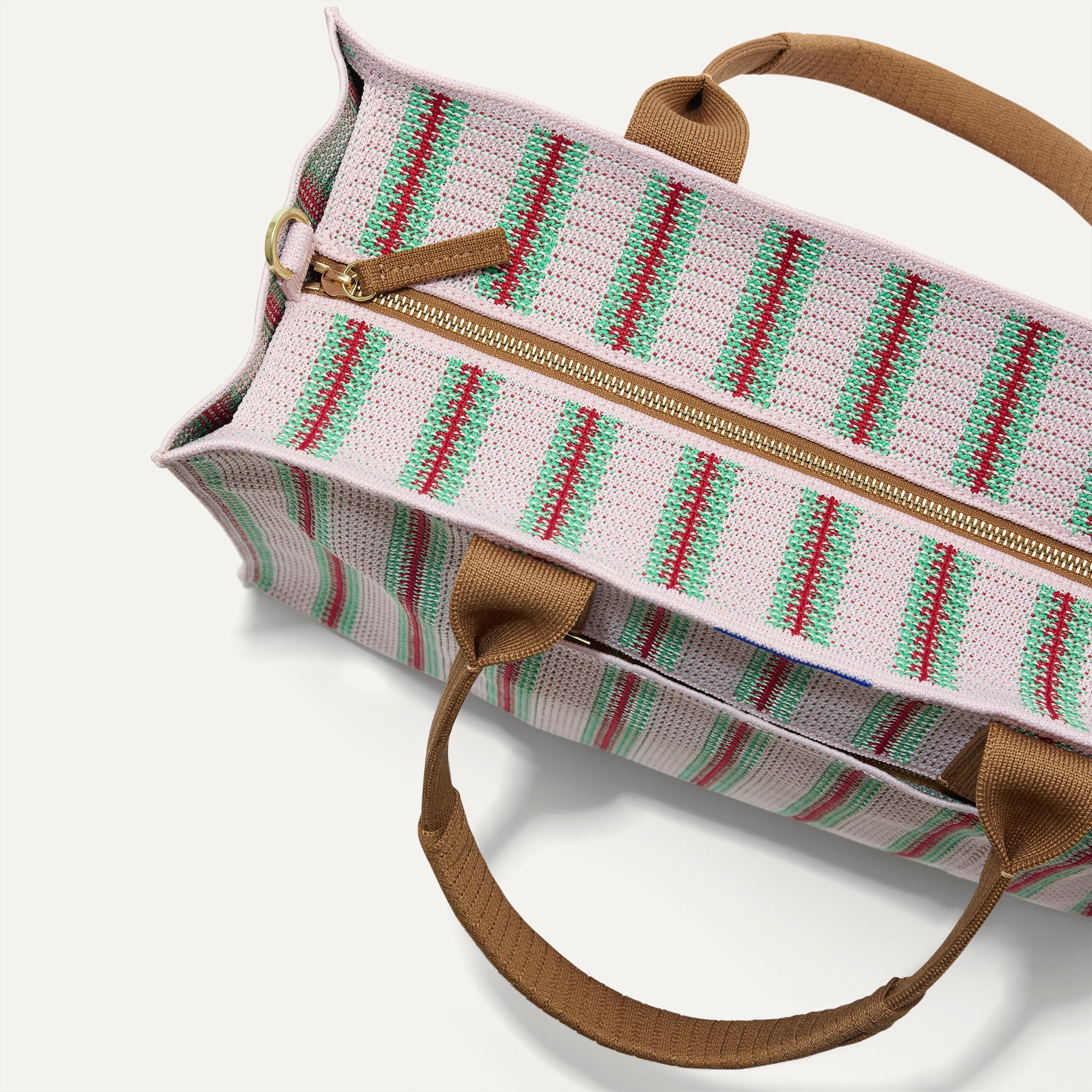 The Classic Tote - Watermelon Market Stripe - Image 7