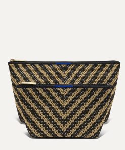 Alternative view of The Travel Pouch Set - Toffee Chevron