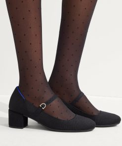 Alternative view of The Mary Jane Heel - Black