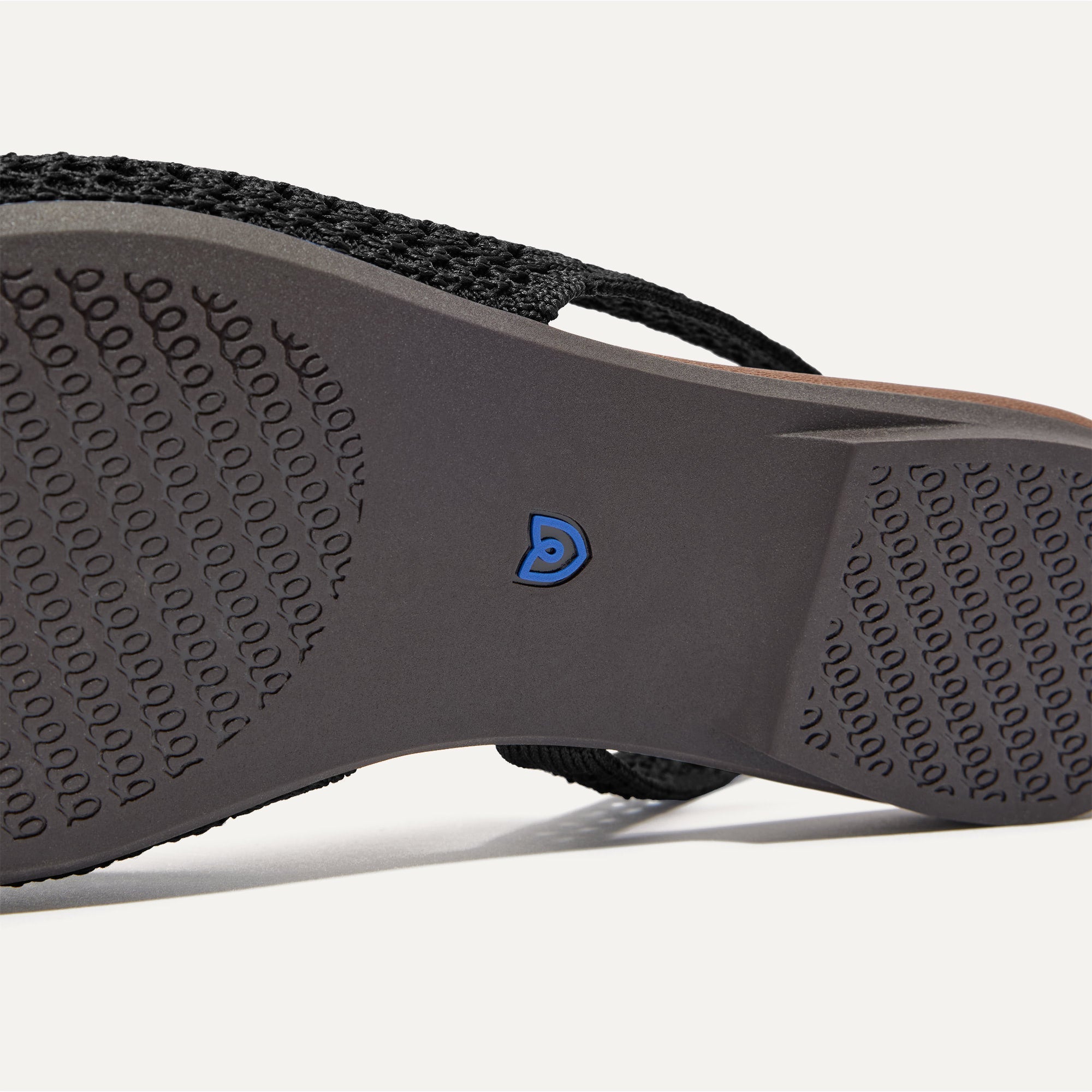 The Almond Slingback - Black Mesh - Image 7