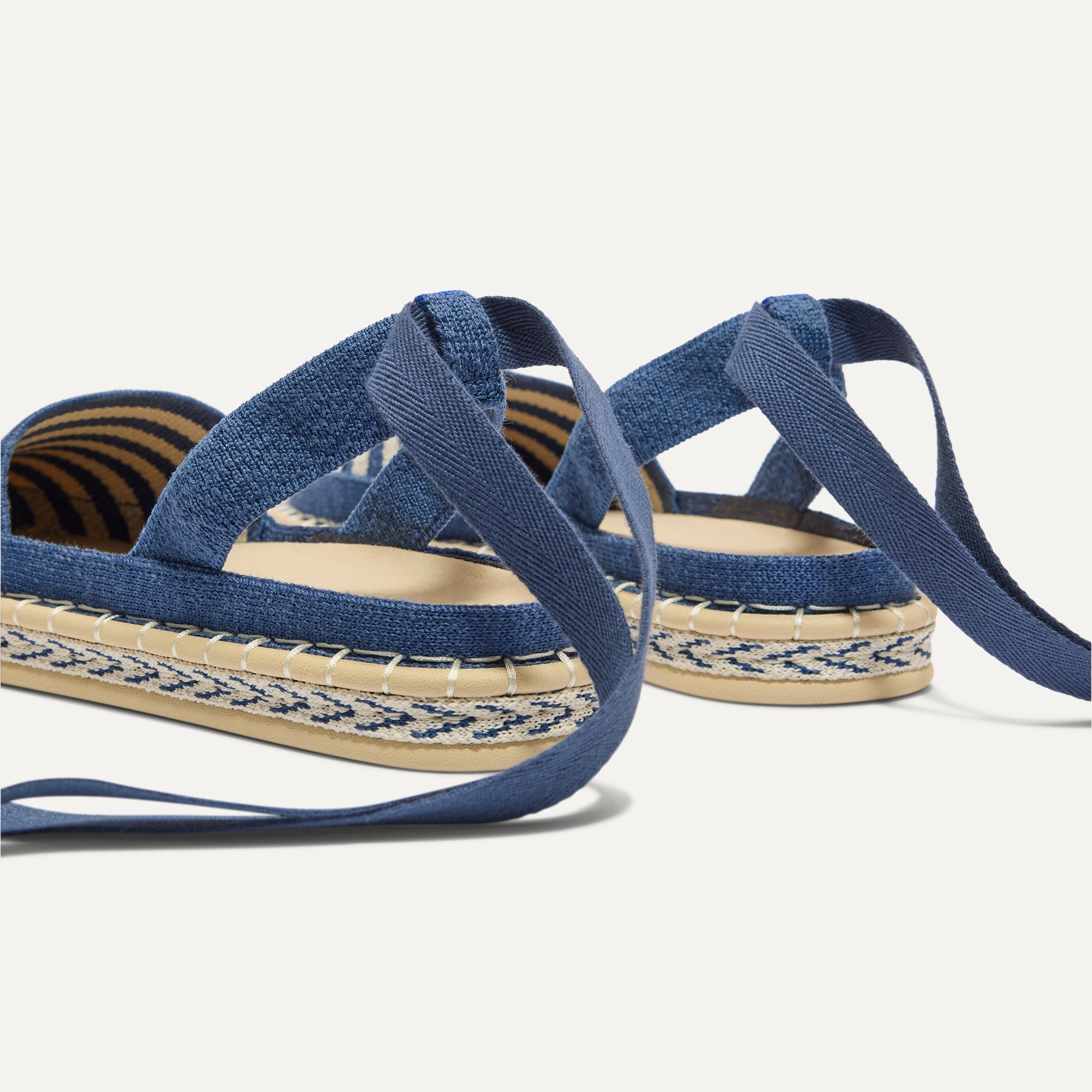The D'Orsay Espadrille - Deep Sea Stripe - Image 5