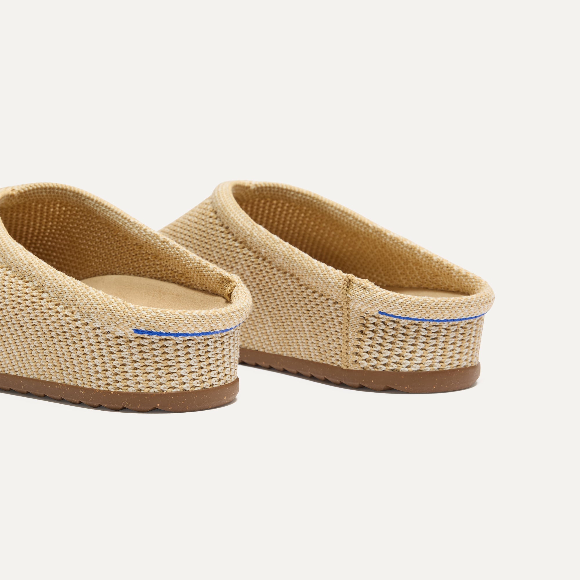 The Casual Clog - Pelican Raffia-Knit - Image 2