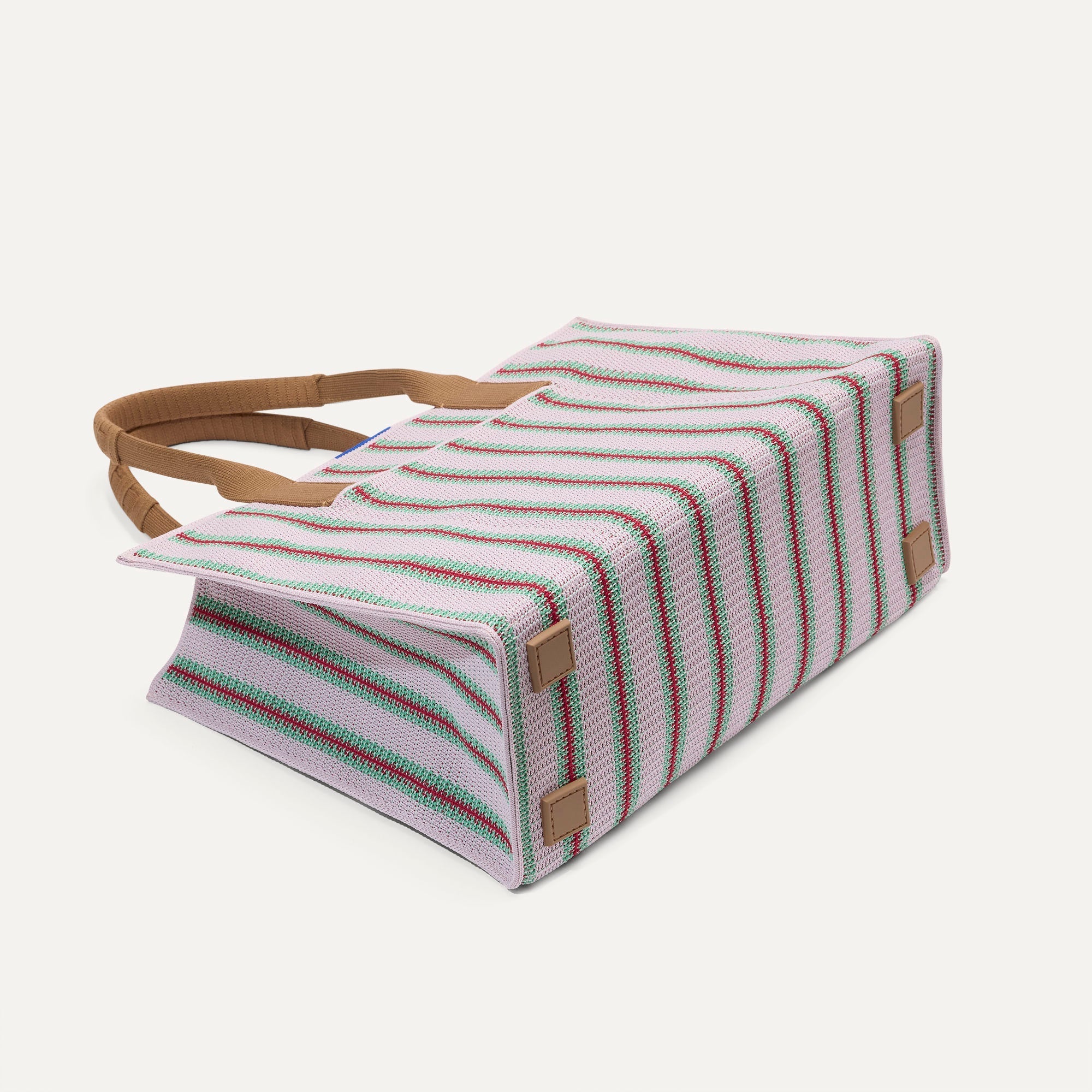 The Classic Tote - Watermelon Market Stripe - Image 5