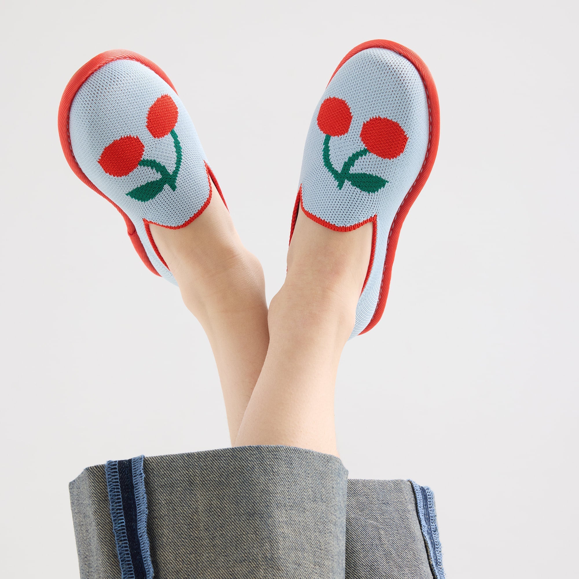 The Mini Loafer (for Kids) - Cherry Blue - Image 2