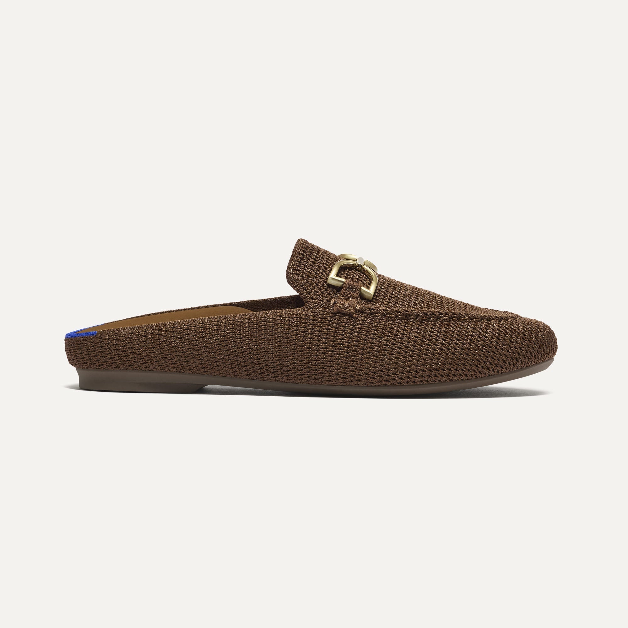 The Double Bit Loafer Mule - Cinnamon Raffia-Knit - Image 5