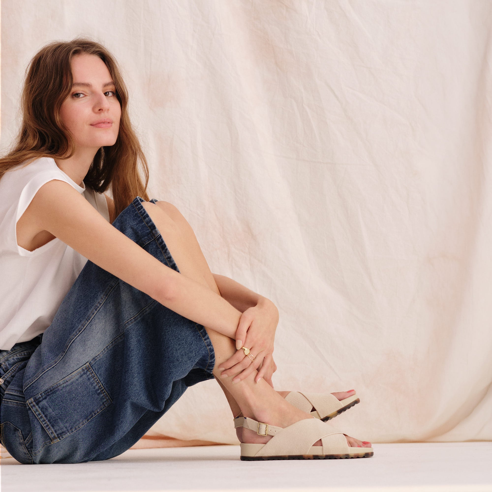The Weekend Sandal - Coconut - Image 3