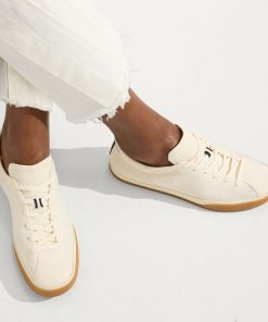 Alternative view of The Lace Up Sneaker - Blonde