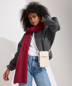 Alternative view of The Phone Crossbody - White Sand