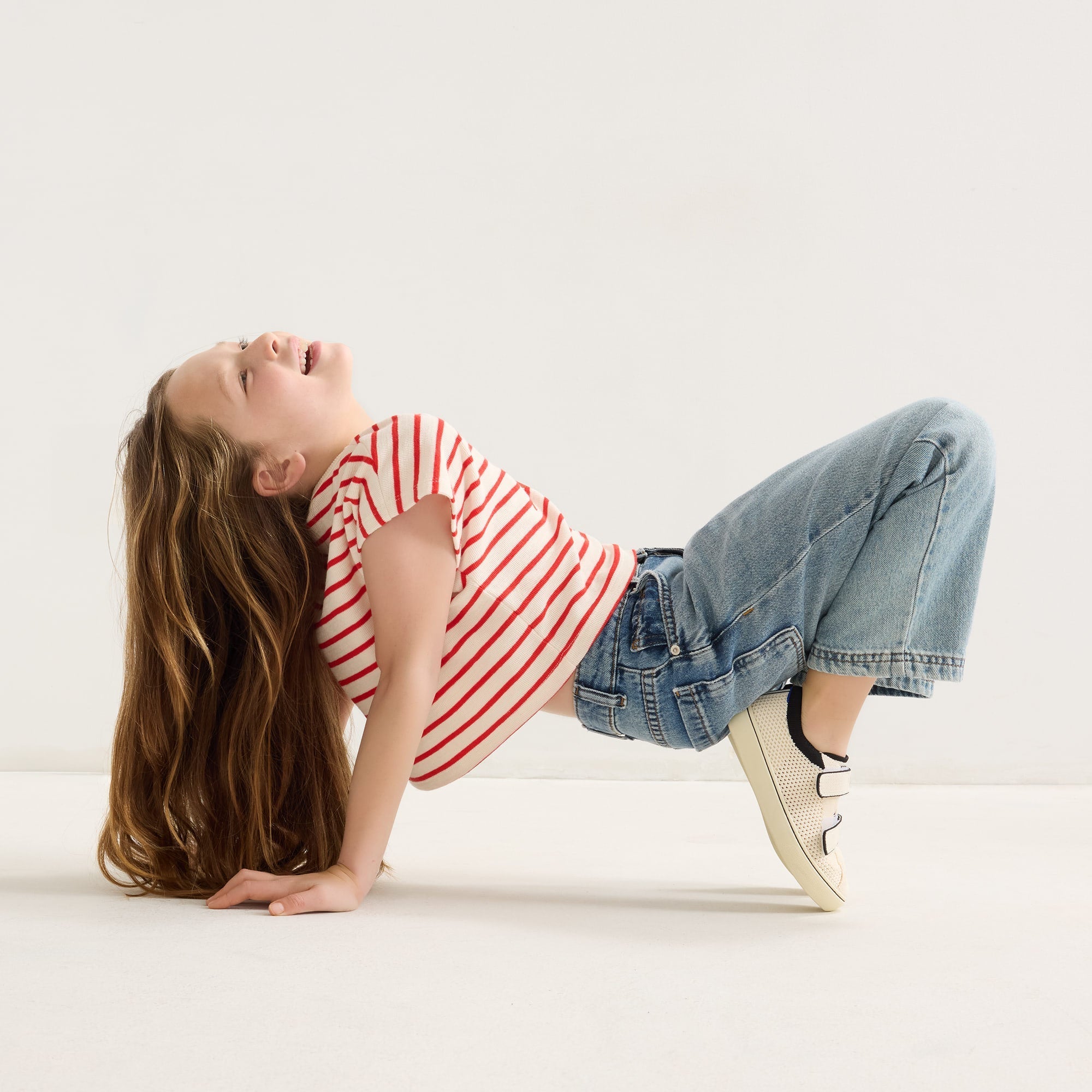 The Kids Strap Sneaker - Chess Open-Knit - Image 4