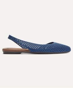 Alternative view of The Almond Slingback - Deep Sea Mesh