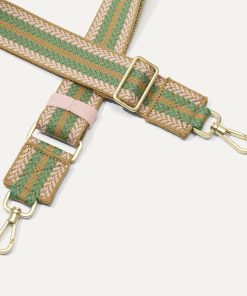 Alternative view of The Crossbody Strap - Earthy Chevron