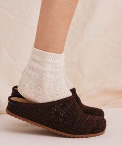 Alternative view of The Casual Clog - Chocolate Crochet