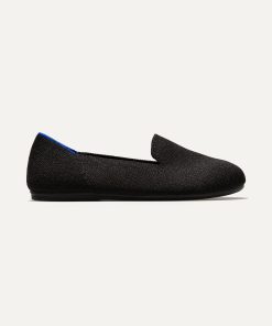 Alternative view of The Kids Loafer - Black Solid